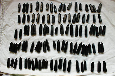 11LB 5kg Natural Obsidian Crystal Points Tower Obelisk Healing Wholesales Price