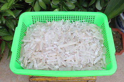 5KG 11LB Raw Natural White Clear Quartz Crystal Points Original, Wholesales Price