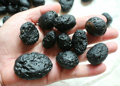 1Kg 2.2LB Rare Meteorite Black Tektite Specimen Wholesale Price from China