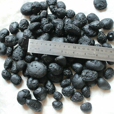 1Kg 2.2LB Rare Meteorite Black Tektite Specimen Wholesale Price from China