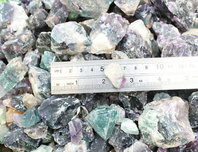 5KG Raw Natural Colourful Fluorite Quartz Crystal Gem Stone Rough Rock Display,Wholesale Lot