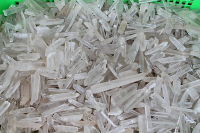 5KG 11LB Raw Natural White Clear Quartz Crystal Points Original, Wholesales Price