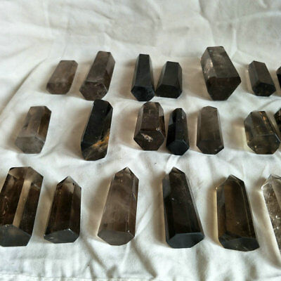 11LB 5kgs Natural Smokey Quartz Crystal Points Tower Polished Healing Wholesales