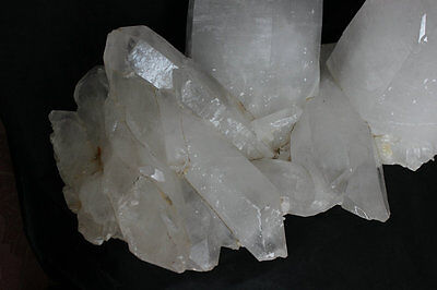 111.9LB 50.8KG LARGE RAW NATURAL WHITE CLEAR QUARTZ CRYSTAL CLUSTER POINTS Brazil