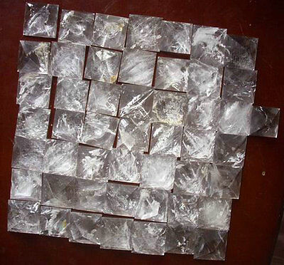 50 NATURAL CLEAR QUARTZ CRYSTAL PYRAMIDS HEALING,Wholesale Price 3CM-4CM