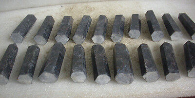 2KG  20-30 Pieces Natural Arfvedsonite & Garnet Blue Flashes Points Polished Healing,Wholesales