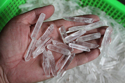 5KG 11LB Small Clear Quartz Crystal Points Polished From Raw Natural Crystal Stones Healing