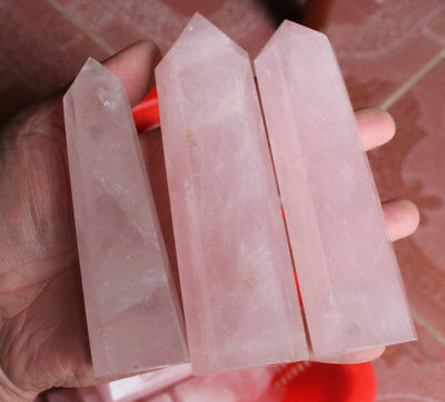 10KG 22LB Natural Rose Quartz Crystal Points Tower Polished Healing Wholesales Price