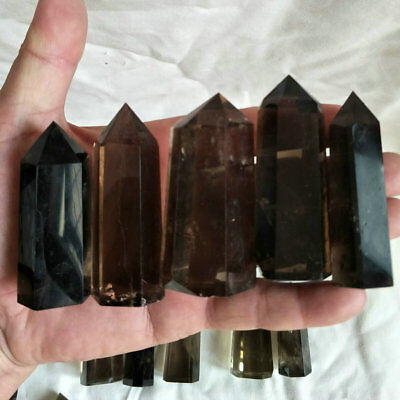 11LB 5kgs Natural Smokey Quartz Crystal Points Tower Polished Healing Wholesales