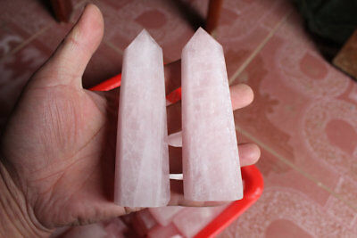 10KG 22LB Natural Rose Quartz Crystal Points Tower Polished Healing Wholesales Price