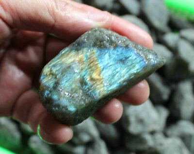 5kg 11LB Natural Raw Rainbow Labradorite Crystal Gem Stone Rough Rock Display