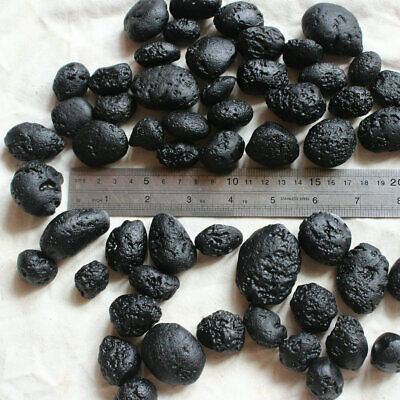 1Kg 2.2LB Rare Meteorite Black Tektite Specimen Wholesale Price from China