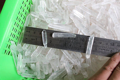 5KG 11LB Small Clear Quartz Crystal Points Polished From Raw Natural Crystal Stones Healing