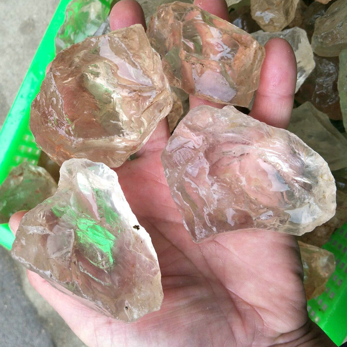 22LB 10KG Raw Natural Clear Quartz Crystal Original Stone Wholesale Price Brazil