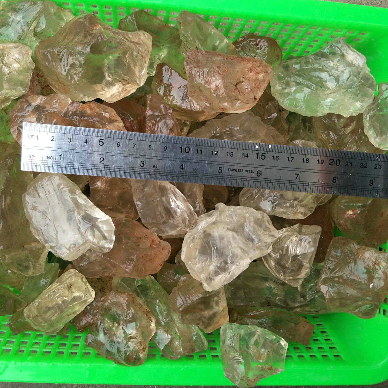 22LB 10KG Raw Natural Clear Quartz Crystal Original Stone Wholesale Price Brazil