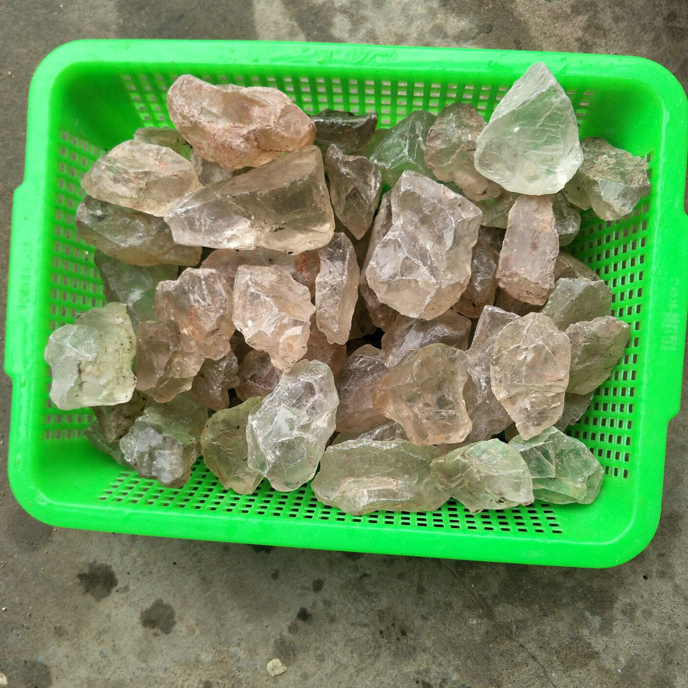 22LB 10KG Raw Natural Clear Quartz Crystal Original Stone Wholesale Price Brazil