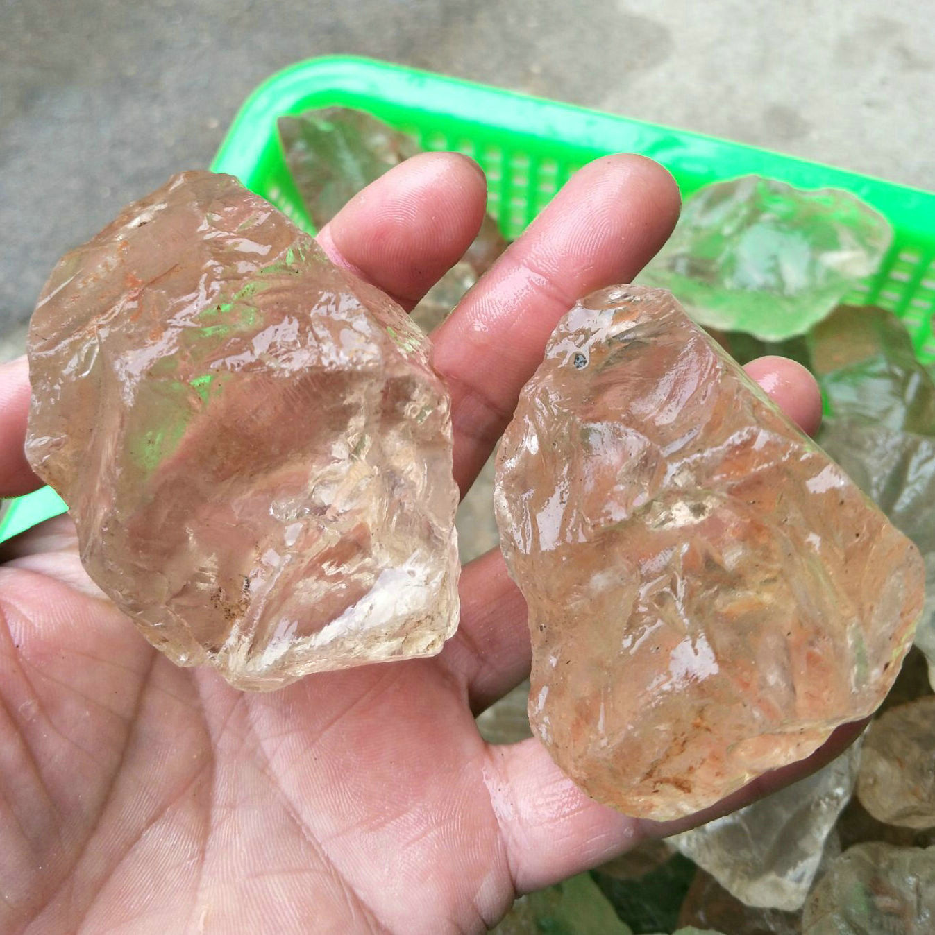 22LB 10KG Raw Natural Clear Quartz Crystal Original Stone Wholesale Price Brazil