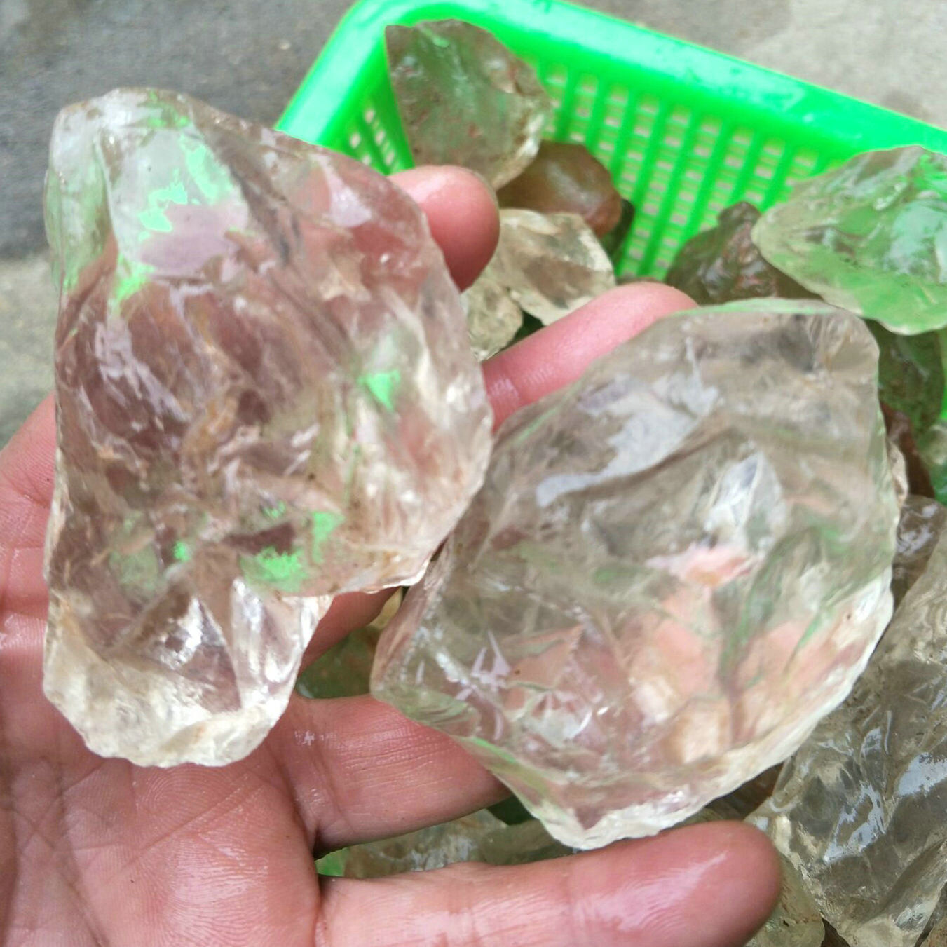 22LB 10KG Raw Natural Clear Quartz Crystal Original Stone Wholesale Price Brazil