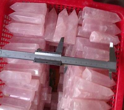 5KG 11LB NATURAL ROSE QUARTZ CRYSTAL POINTS POLISHED HEALING,Wholesales Price